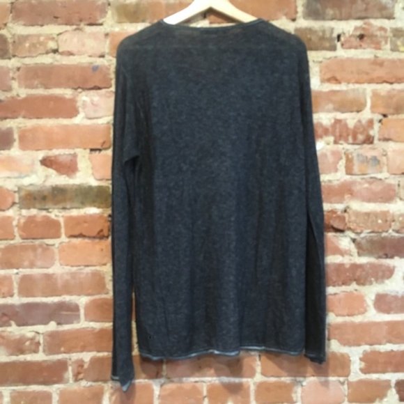 T Alexander Wang Rolled Hem Pullover Size Medium - Picture 3 of 6